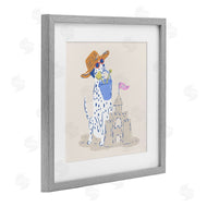 Krissy Mast | Summer Sandcastle Dalmatian