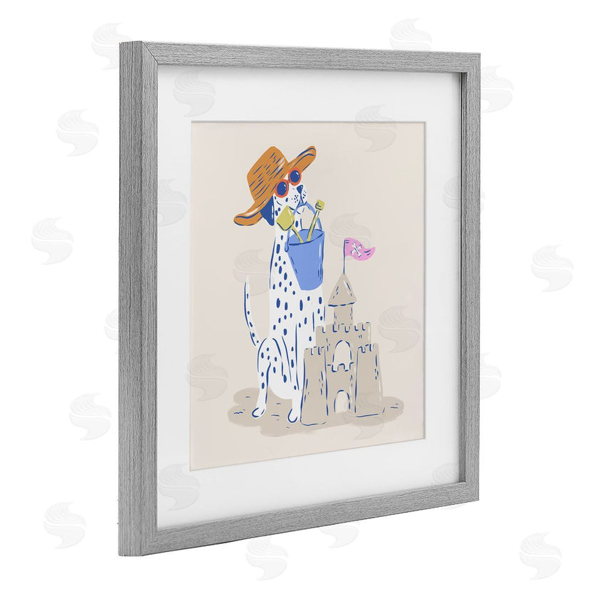 Krissy Mast | Summer Sandcastle Dalmatian