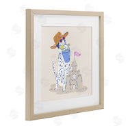Krissy Mast | Summer Sandcastle Dalmatian