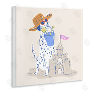 Krissy Mast | Summer Sandcastle Dalmatian