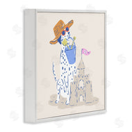 Krissy Mast | Summer Sandcastle Dalmatian