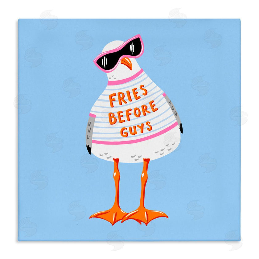 Bex Morley Design | Fries Before Guys Seagull