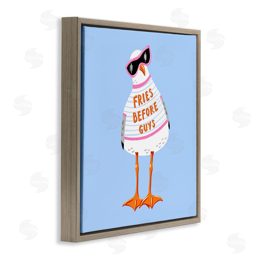 Bex Morley Design | Fries Before Guys Seagull