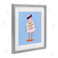 Bex Morley Design | Fries Before Guys Seagull