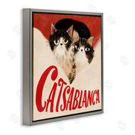 Planet Cat by Angie Rozelaar | Catsablanca Funny Retro Film