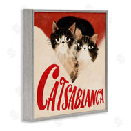 Planet Cat by Angie Rozelaar | Catsablanca Funny Retro Film