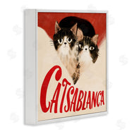 Planet Cat by Angie Rozelaar | Catsablanca Funny Retro Film