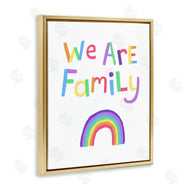 Carla Daly | We Are Family Rainbow