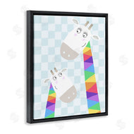 Carla Daly | Rainbow Geometric Giraffe