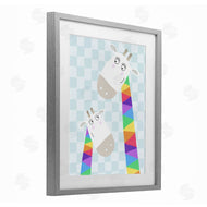 Carla Daly | Rainbow Geometric Giraffe