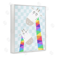 Carla Daly | Rainbow Geometric Giraffe