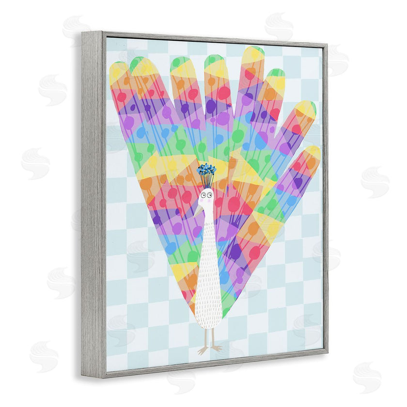 Carla Daly | Bright Rainbow Peacock