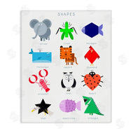 Carla Daly | Creative Animal Shapes Chart