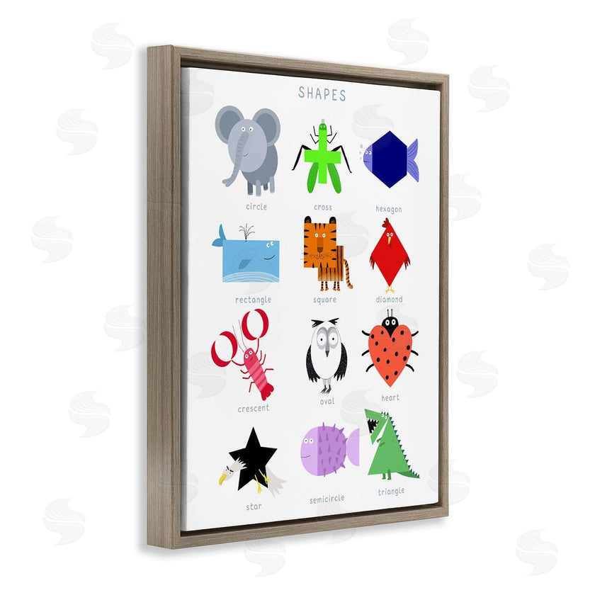 Carla Daly | Creative Animal Shapes Chart