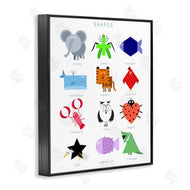 Carla Daly | Creative Animal Shapes Chart