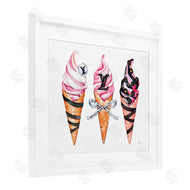 Amanda Greenwood | Glam Ice Cream Cones