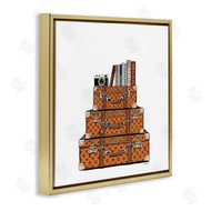 Amanda Greenwood | Trendy Stacked Luggages