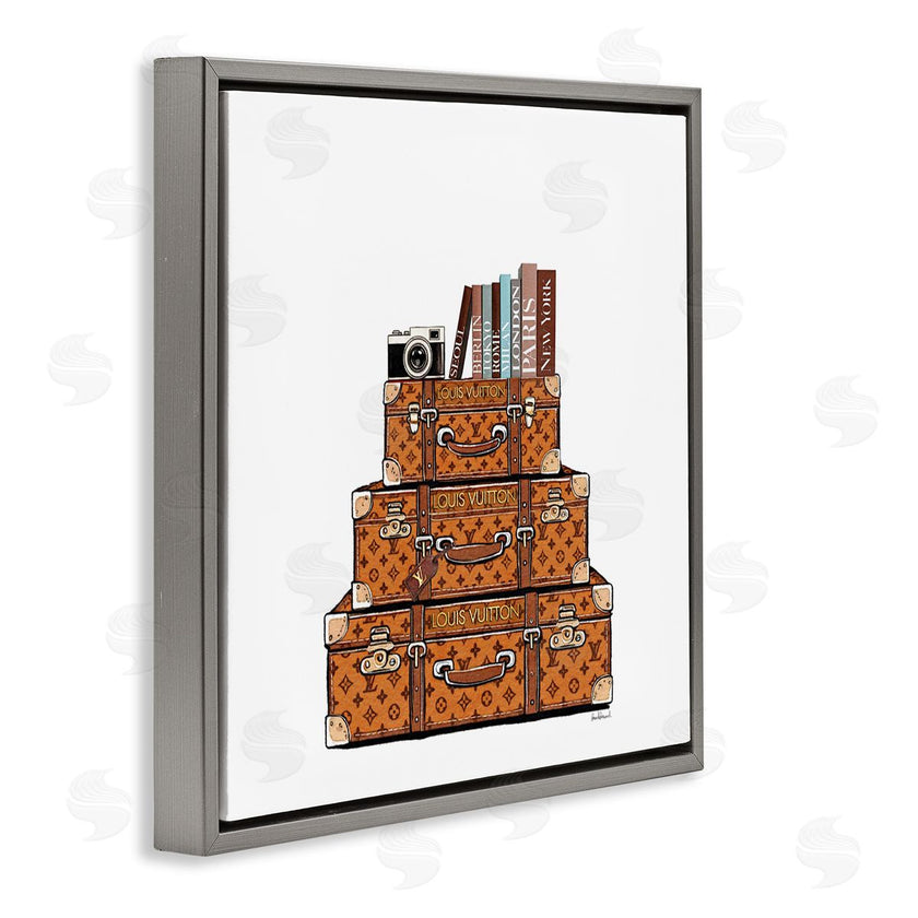 Amanda Greenwood | Trendy Stacked Luggages