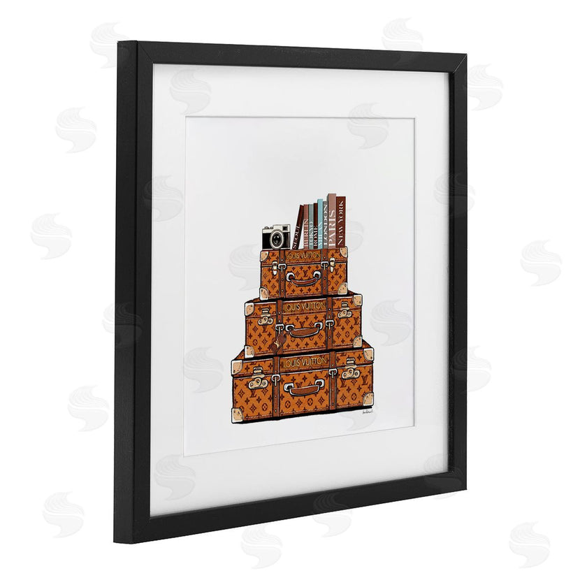 Amanda Greenwood | Trendy Stacked Luggages