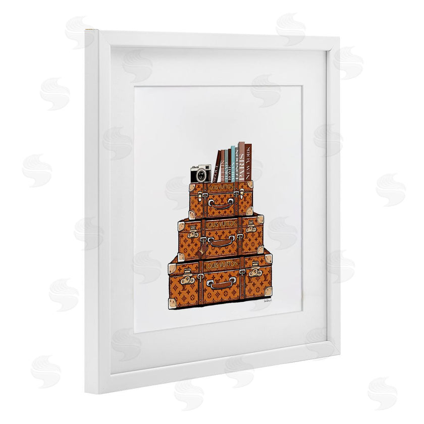 Amanda Greenwood | Trendy Stacked Luggages