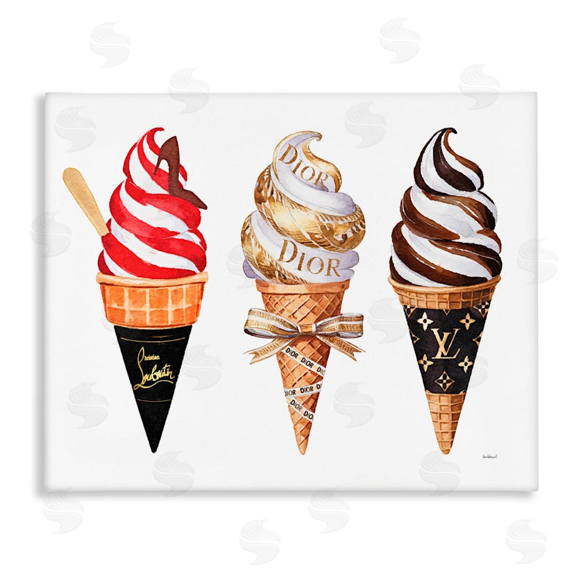 Amanda Greenwood | Swirled Glam Ice Cream