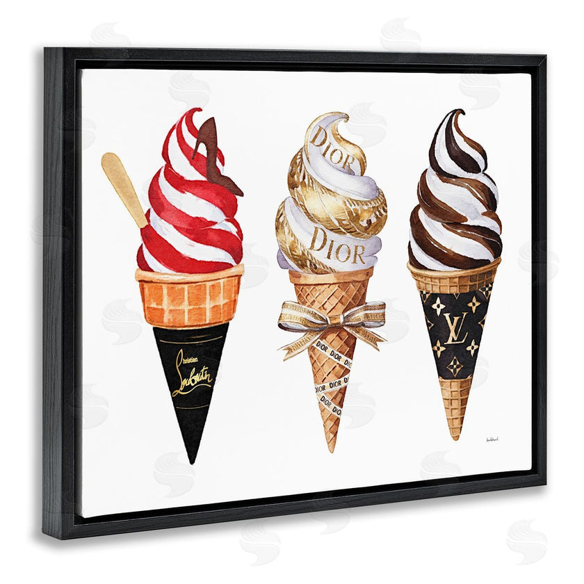 Amanda Greenwood | Swirled Glam Ice Cream
