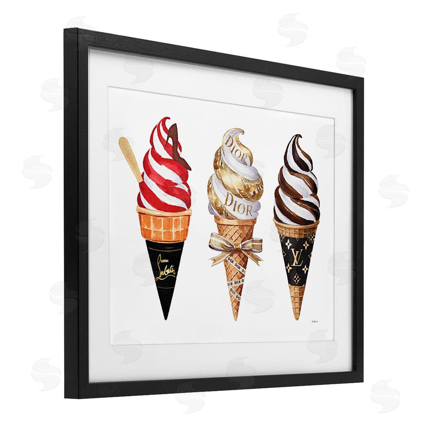 Amanda Greenwood | Swirled Glam Ice Cream