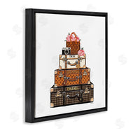 Amanda Greenwood | Luggage with Flowers & Camera
