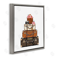 Amanda Greenwood | Luggage with Flowers & Camera