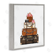 Amanda Greenwood | Luggage with Flowers & Camera