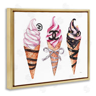 Amanda Greenwood | Pink Glam Ice Cream Trio