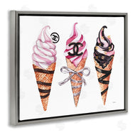 Amanda Greenwood | Pink Glam Ice Cream Trio