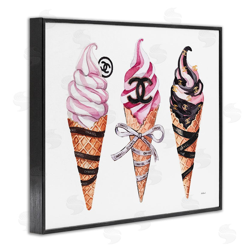 Amanda Greenwood | Pink Glam Ice Cream Trio