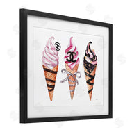 Amanda Greenwood | Pink Glam Ice Cream Trio