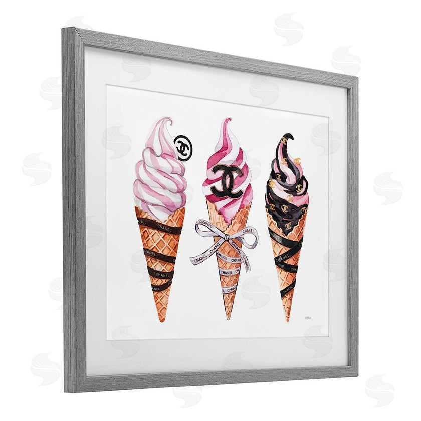 Amanda Greenwood | Pink Glam Ice Cream Trio