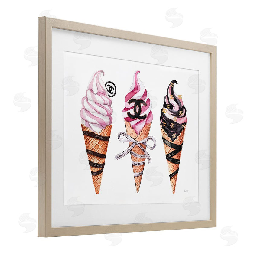 Amanda Greenwood | Pink Glam Ice Cream Trio