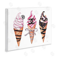 Amanda Greenwood | Pink Glam Ice Cream Trio