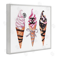 Amanda Greenwood | Pink Glam Ice Cream Trio