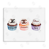 Amanda Greenwood | Chic Fashion Cupcake Trio
