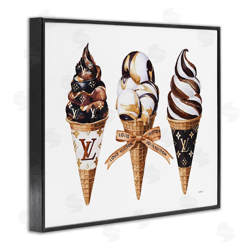 Amanda Greenwood | Chocolate Glam Ice Cream Cones