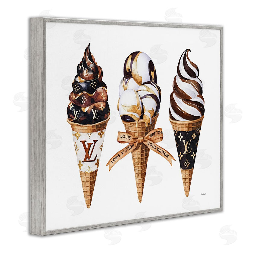 Amanda Greenwood | Chocolate Glam Ice Cream Cones