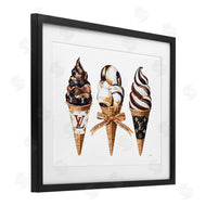 Amanda Greenwood | Chocolate Glam Ice Cream Cones