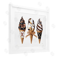 Amanda Greenwood | Chocolate Glam Ice Cream Cones