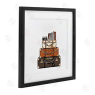 Amanda Greenwood | Stacked Glam Suitcases