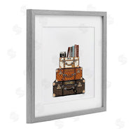 Amanda Greenwood | Stacked Glam Suitcases