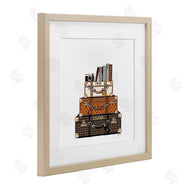 Amanda Greenwood | Stacked Glam Suitcases