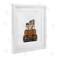 Amanda Greenwood | Stacked Glam Suitcases