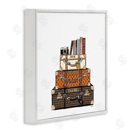 Amanda Greenwood | Stacked Glam Suitcases