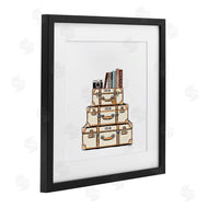 Amanda Greenwood | Symmetrical Stacked Suitcases
