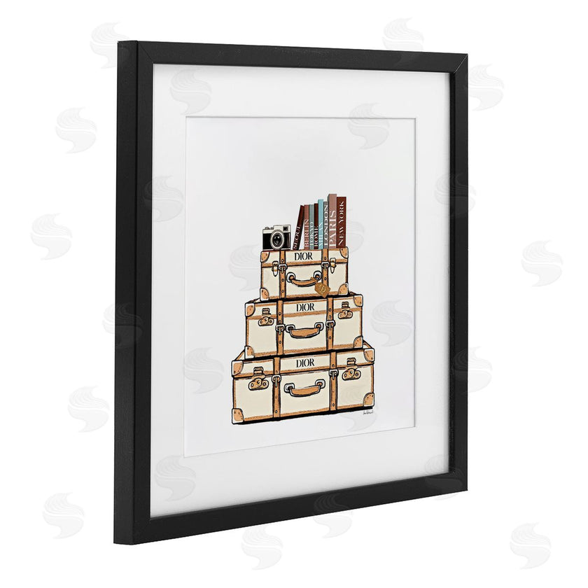 Amanda Greenwood | Symmetrical Stacked Suitcases